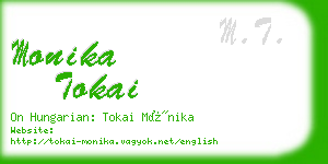 monika tokai business card